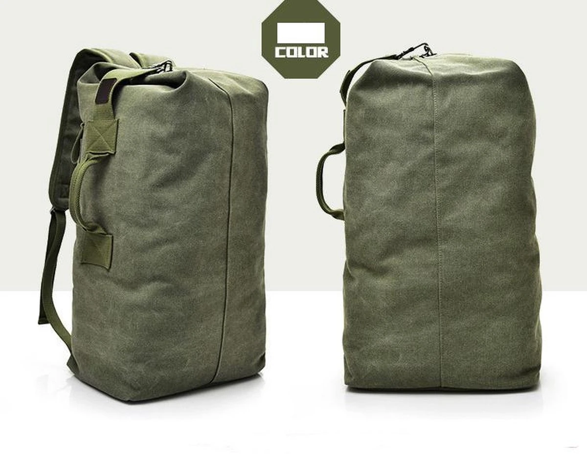 MIRO Luxe Backpack Rugzak Grote Capaciteit Met Zip 50 Liter 6 MIRO Luxe Backpack Rugzak Grote Capaciteit Met Zip 50 Liter - Afbeelding 4