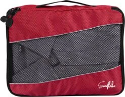 Sunflake Packing Cubes Set - 3 Stuks - Koffer Organizer - Geschikt Voor Handbagage, Backpack & Koffer - Rood -Voyago Winkel 1200x931 7