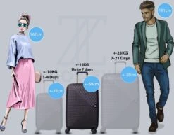 ©TROLLEYZ - Ibiza No.3 - Reiskoffer 69cm Met TSA Slot - Dubbele Wielen - 360° Spinners - 100% ABS - Reiskoffer In Night Black -Voyago Winkel 1200x940 12