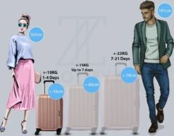 ©TROLLEYZ - Bali No.22 - Trolley 55cm Met TSA Slot - Dubbele Wielen - 360° Spinners - 100% ABS - Handbagage Koffer In Cosmopolitan Pink -Voyago Winkel 1200x940 2