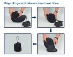 Memory Foam Nekkussen Inclusief Slaapmasker & Oordopjes - Reiskussen - Vliegtuig Kussen - Travel Pillow : Roze 11 Memory Foam Nekkussen Inclusief Slaapmasker & Oordopjes - Reiskussen - Vliegtuig Kussen - Travel Pillow : Roze -Voyago Winkel 1200x942 19