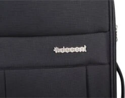 Decent D-Upright Handbagage Koffer - 55 Cm - TSA Slot - Zwart -Voyago Winkel 1200x945 1