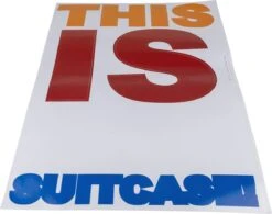 Merkloos 2 X. Koffer Stickers This Is My Suitcase ! ( Alleen 2 Sticker Vellen Excl. Koffer ) -Voyago Winkel 1200x946 4