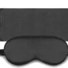 Trendfield Luxe Slaapmasker Met Zijden Hoofdband - Verstelbaar Oogmasker 100% Zijde - Incl. Opbergzakje - Blinddoek Voor Mannen & Vrouwen - Zwart -Voyago Winkel 1200x954 10