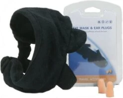 Handbagage Koffer 55x35x25 + Tsa Slot & Slaapmasker Zwart -Voyago Winkel 1200x956