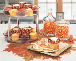 Lazy Susan Draaiplateau Met Verdieping, 23 X 23 X 24, Kunststof, Transparant - IDesign | Linus -Voyago Winkel 1200x956 3