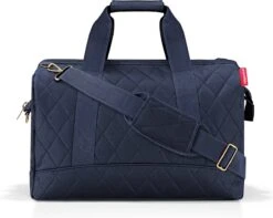 Reisenthel Allrounder L Reistas Sporttas - 30L - Rhombus Midnight Gold Blauw