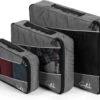 Sunflake Packing Cubes Set - 3 Stuks - Geschikt Voor Koffer, Backpack & Handbagage - Grijs -Voyago Winkel 1200x957 8