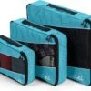Sunflake Packing Cubes Set - 3 Stuks - Geschikt Voor Handbagage, Backpack & Koffer - Blauw