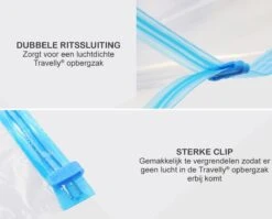 Travelly Vacuüm Opbergzak – Herbruikbaar – Reiszakken – Vacuumzakken Kleding – Vacuumzakken Dekbedden – Extra Sterk – 80 X 110 Cm – 1 Stuks -Voyago Winkel 1200x969 13