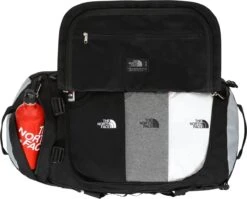 The North Face Gilman Duffel Reistas 71 Liter - Black/Mid Grey -Voyago Winkel 1200x969 4