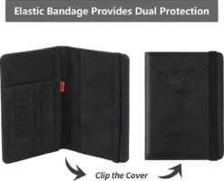 BOTC RFID Paspoorthoesje - RFID Signaal Blokkeren - Paspoorthouder - Roze -Voyago Winkel 1200x972 5