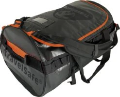 Travelsafe Nepal XL Duffle Tas - 110 Ltr. - Tarpaulin - Zwart -Voyago Winkel 1200x973 3