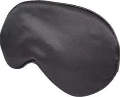 Slaapmasker Extra Zacht Satijn - Zwart - Thuis - Verduisterend - Onderweg - Vliegtuig - Festival - Slaapcomfort - ODaani -Voyago Winkel 1200x973 9