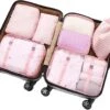Plan(t) & Goods Packing Cubes - 6-delige Set - Kofferorganizers - Roze