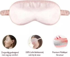 Consumerce® Premium Verduisterend Zijden Slaapmasker Zwart | Slaapmasker Vrouwen, Mannen En Kinderen | Oogmasker | Nachtmasker | Slaapmaskers | Pyjama | Nachtmode | Nachtkleding -Voyago Winkel 1200x976 10