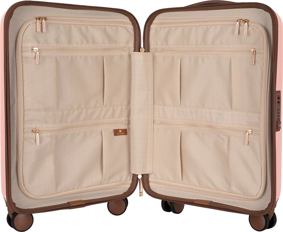 SUITSUIT - Fab Seventies - Coral Cloud - Handbagage (55 Cm) 5 SUITSUIT - Fab Seventies - Coral Cloud - Handbagage (55 Cm) - Afbeelding 3