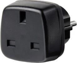 Brennenstuhl Reisstekker / Reisadapter (reisstekkeradapter Voor: Euro Stopcontact En Engeland Stekker) Kleur: Zwart -Voyago Winkel 1200x985 6
