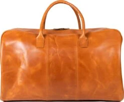 NEGOTIA Delta - Leren Weekendtas - Leren Reistas - Duffel Bag - 100% Luxe Top-Grain Leer - Bruin 12 NEGOTIA Delta - Leren Weekendtas - Leren Reistas - Duffel Bag - 100% Luxe Top-Grain Leer - Bruin -Voyago Winkel 1200x986 1