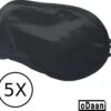 Slaapmasker Zwart 5 Stuks – Slaapcomfort – ODaani -Voyago Winkel 1200x987 11