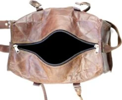 Duffeltas Weekendtas 50 X 24 X 24 Cm - Echte Leder - Cognac Bruin Leder – Reistas - Sporttas 17 Duffeltas Weekendtas 50 X 24 X 24 Cm - Echte Leder - Cognac Bruin Leder – Reistas - Sporttas -Voyago Winkel 1200x987 2