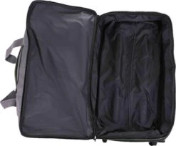 Travelite Basics Wheeled Duffle 55cm Expandable Grey/Green -Voyago Winkel 1200x995 7