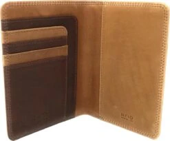 Su.B.dgn Paspoort Hoesje- RFID- Passport Cover- Kaarthouder - Luxe Leer- Bruin -Voyago Winkel 1200x996 8