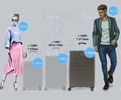 ©TROLLEYZ - Amsterdam No.9 - Reiskoffer 78cm Met TSA Slot - Dubbele Wielen - 360° Spinners - 100% ABS - Reiskoffer In Cloudy Grey -Voyago Winkel 1200x997 8