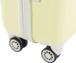 Decent Star Maxx Handbagage Koffer - 55 Cm - TSA Slot - Pastel Geel -Voyago Winkel 1200x998 2