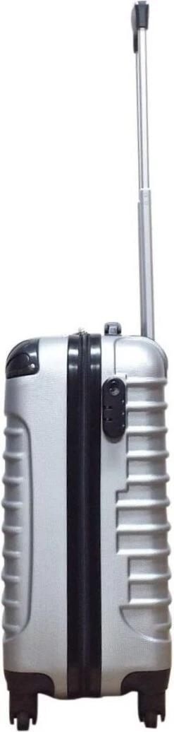 Castillo Quadrant 2 Delige ABS Kofferset (XL + S) - Zilver -Voyago Winkel 286x1200 1