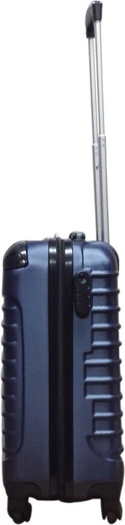 Castillo Quadrant 2 Delige ABS Kofferset (XL + S) - Donkerblauw -Voyago Winkel 286x1200