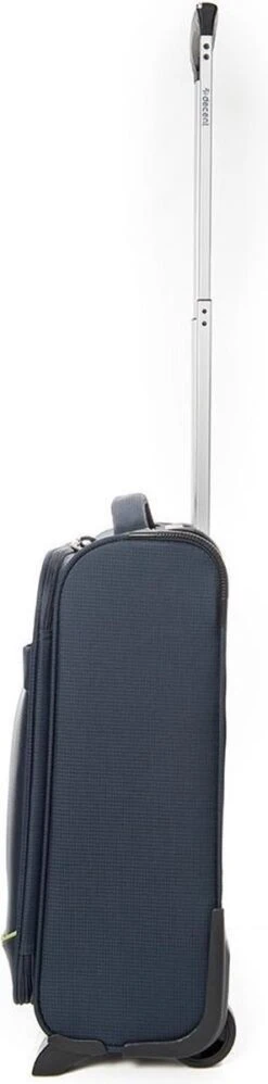 Decent Handbagage Koffer / Trolley / Reiskoffer - 50 Cm - 35 Liter - Polyester - Super-Light - Blauw -Voyago Winkel 297x1200