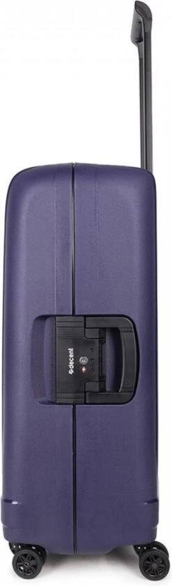 Decent Transit Medium Koffer - 70 Cm - Donkerblauw -Voyago Winkel 352x1200