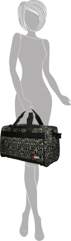 Enrico Benetti San Jose Sporttas/ Reistas - 46040 - Zwart Met Madeliefjes 8 Enrico Benetti San Jose Sporttas/ Reistas - 46040 - Zwart Met Madeliefjes -Voyago Winkel 356x1200 1