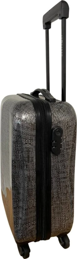 Leonardo Handbagage Koffer 51x31x20 - Hardcase - Cijferslot - Reiskoffer - Lichtgewicht Koffer - Grey -Voyago Winkel 358x1200 1