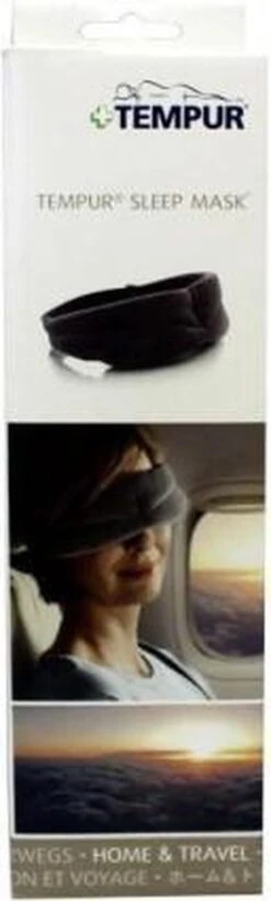 Tempur Slaapmasker - Zwart -Voyago Winkel 361x1200 2