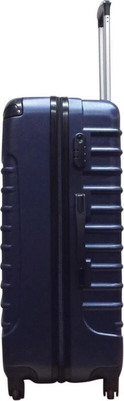 Castillo Quadrant 2 Delige ABS Kofferset (XL + S) - Donkerblauw -Voyago Winkel 373x1200