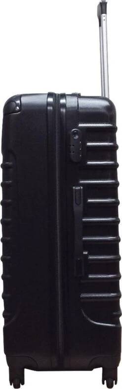 Castillo Quadrant 2 Delige ABS Kofferset (XL + S) - Zwart -Voyago Winkel 379x1200