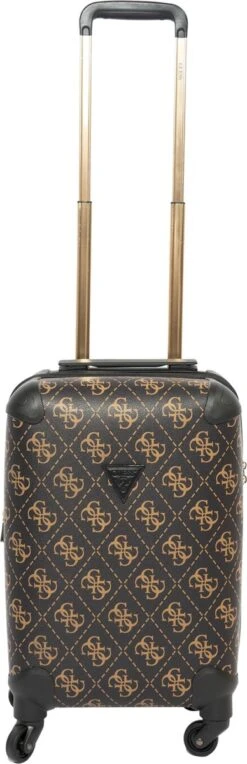 Guess Berta 18 In 4 Wheeler Dames Reiskoffer - Bruin 12 Guess Berta 18 In 4 Wheeler Dames Reiskoffer - Bruin -Voyago Winkel 388x1200 1