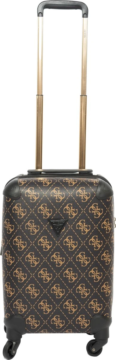 Guess Berta 18 In 4 Wheeler Dames Reiskoffer - Bruin 7 Guess Berta 18 In 4 Wheeler Dames Reiskoffer - Bruin - Afbeelding 5