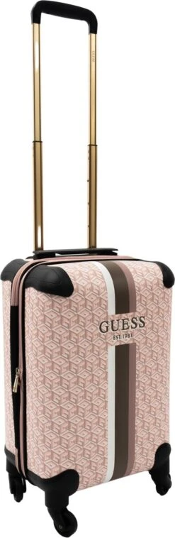 Guess Wilder 18 In 4 Wheeler Dames Reiskoffer/Handbagage - Pale Rose -Voyago Winkel 391x1200 4