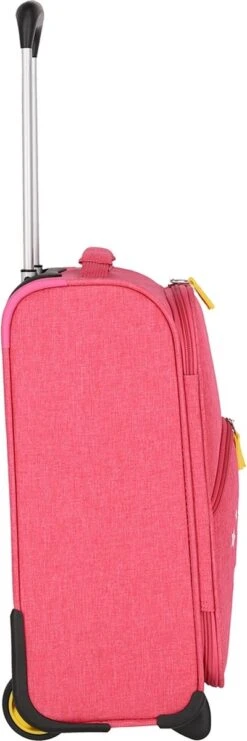 Travelite Handbagage Zachte Koffer / Trolley / Reiskoffer - Youngster - 44 Cm - Roze -Voyago Winkel 400x1200