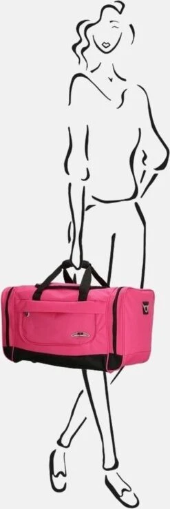 Enrico Benetti Orlando 35306 S Reistas / Sporttas 41 Liter - Fuchsia -Voyago Winkel 401x1200 1