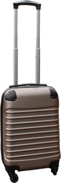 Travelerz Kofferset 3 Delig Met Wielen En Cijferslot - Handbagage Koffers - ABS - Champagne -Voyago Winkel 403x1200 3