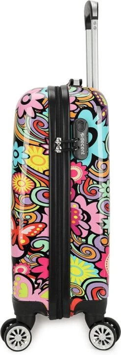 Decent Forenza Handbagage Koffer - 55 Cm - Flowers -Voyago Winkel 408x1200 1