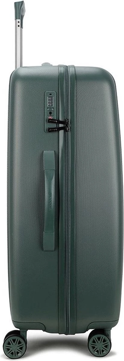 Decent Harde Koffer Tranporto 76 - Groen 8 Decent Harde Koffer Tranporto 76 - Groen - Afbeelding 6