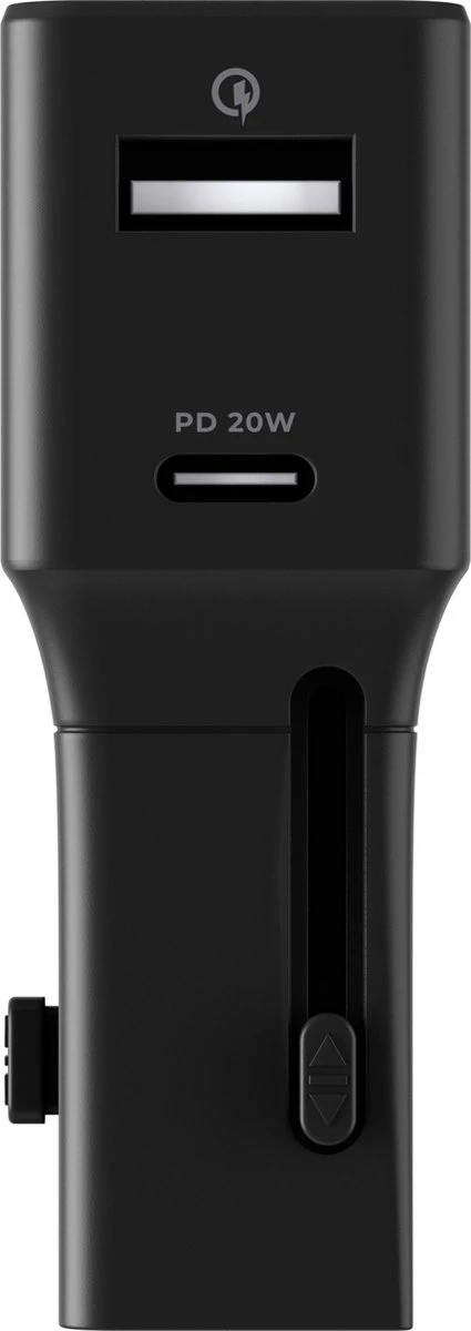 RollingSquare Wereldstekker Pocket Travel Adapter L Universele Reisstekker - USB En USB-C Poort 5 RollingSquare Wereldstekker Pocket Travel Adapter L Universele Reisstekker - USB En USB-C Poort - Afbeelding 4