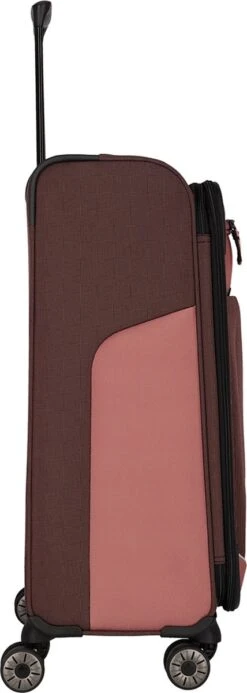 Travelite Zachte Koffer / Trolley / Reiskoffer - Viia - 67 Cm (medium) - Roze -Voyago Winkel 428x1200 1