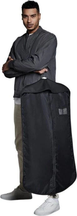 Kledinghoes Stevige Kwaliteit Opvouwbaar | Quadra Reis Hoes Kostuum Pak | Met Rits -Voyago Winkel 429x1200 8