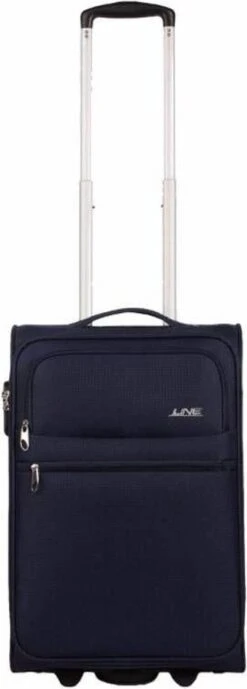 Line Brick Cabin Trolley 2 Wheel 55 Dark Navy 30 Line Brick Cabin Trolley 2 Wheel 55 Dark Navy -Voyago Winkel 430x1200 2